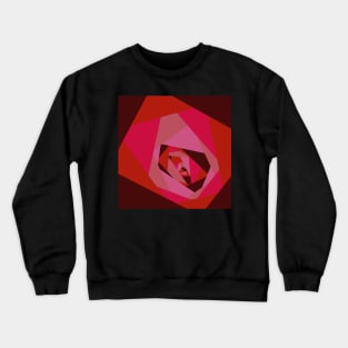 Colorful Rose Crewneck Sweatshirt